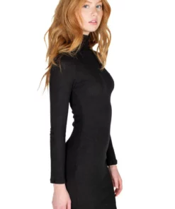 Black Turtleneck Sweater Dress -US Clothing Shop black turtleneck sweater dress 4 79983.1673287390