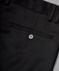 Black Wool Flared Trouser -US Clothing Shop black wool flared trouser 4