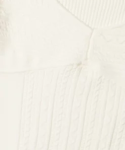 Ivory Cable Sweetheart Sweater -US Clothing Shop cable sweater 2 97009.1682113041