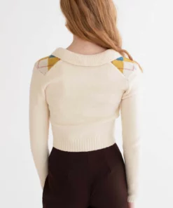 Cream Argyle Collared Sweater -US Clothing Shop cream argyle collared sweater 9 31147.1692389458