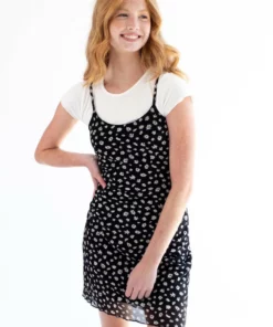 Daisy Slip Tee Dress