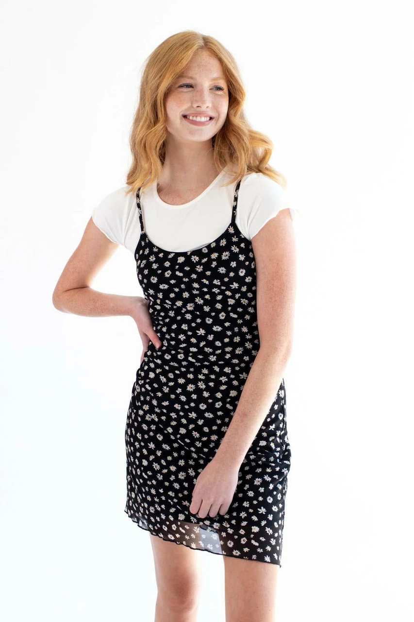 Daisy Slip Tee Dress 1 Daisy Slip Tee Dress