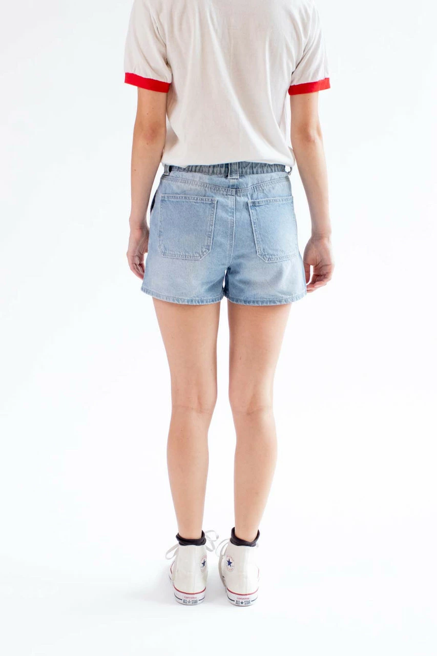Denim Skater Shorts 4 Denim Skater Shorts - Image 4
