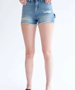 Distressed Carpenter Denim Shorts -US Clothing Shop distressed carpenter denim shorts 2 95743.1666808909