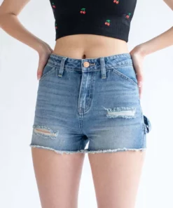 Distressed Carpenter Denim Shorts -US Clothing Shop distressed carpenter denim shorts 3 11032.1666808939