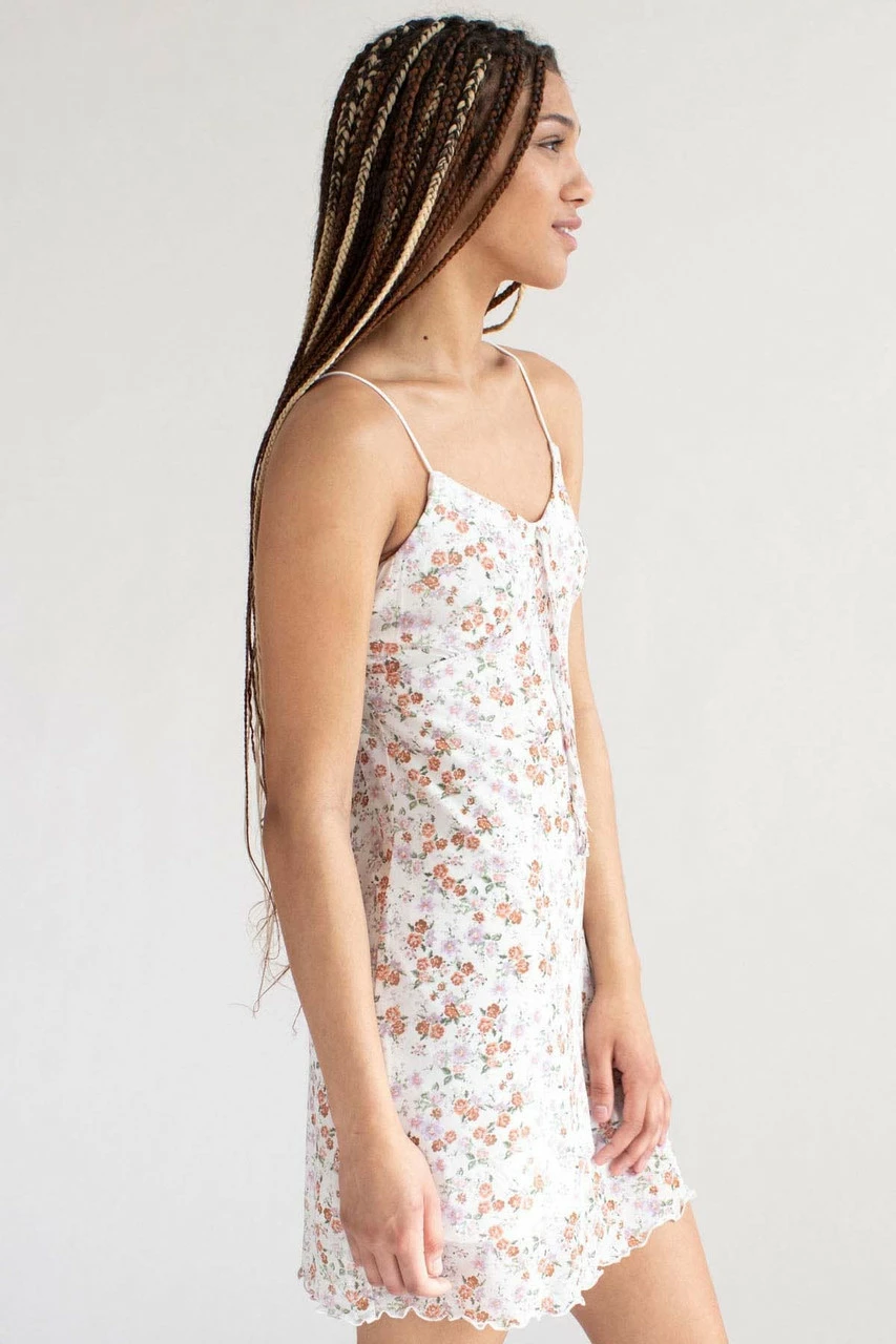 Rose Azalea Mesh Summer Dress 4 Rose Azalea Mesh Summer Dress - Image 4