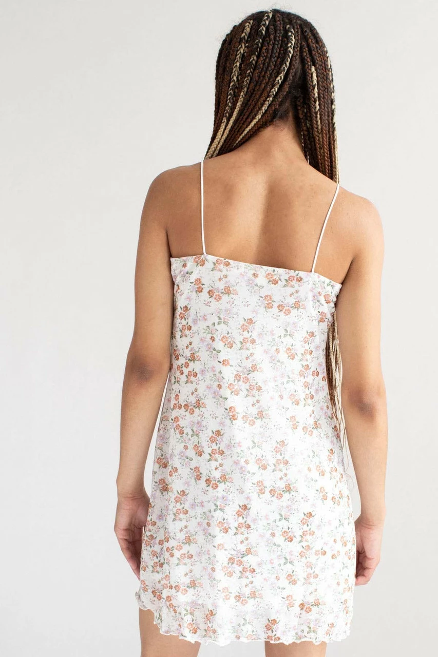 Rose Azalea Mesh Summer Dress 5 Rose Azalea Mesh Summer Dress - Image 5