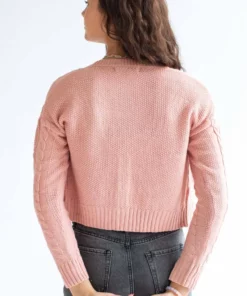 Rose Embroidered Cardigan & Tank Set -US Clothing Shop embroidered rose cardigan tank set 5 38829.1666805766