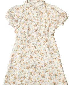 White Floral Shirt Dress -US Clothing Shop floral shirt dresses 1 80377.1682112615