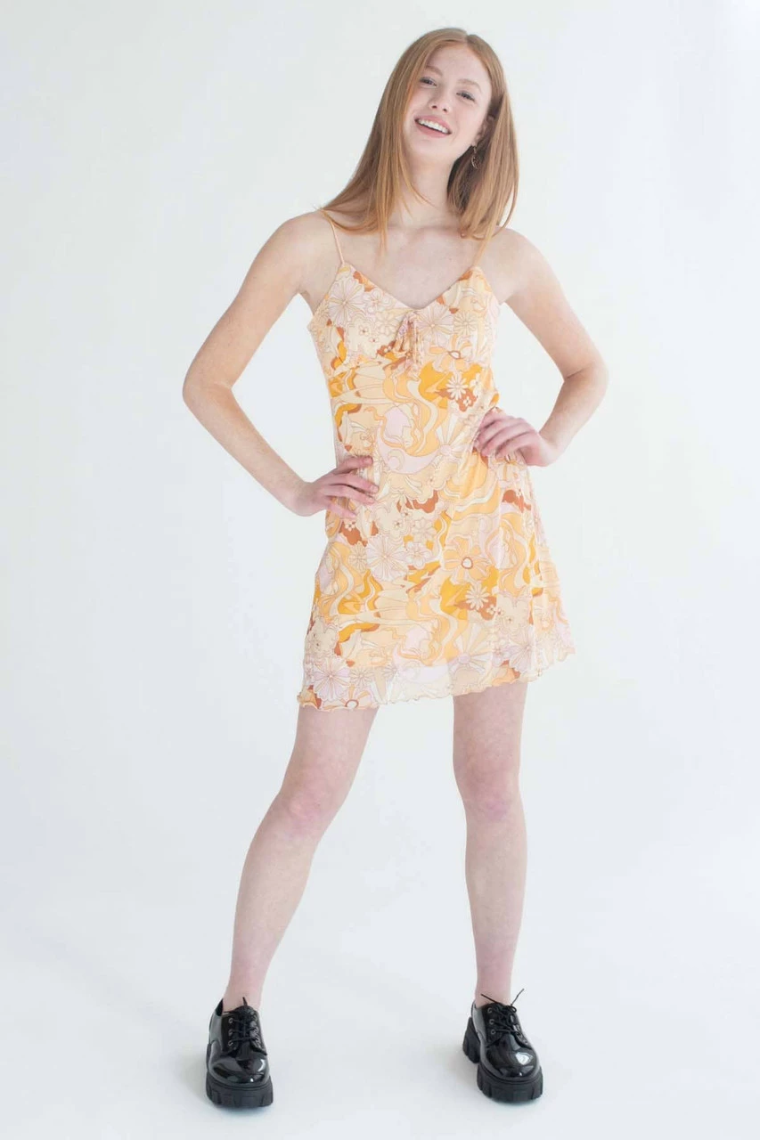 Flower Child Mesh Summer Dress 5 Flower Child Mesh Summer Dress - Image 5