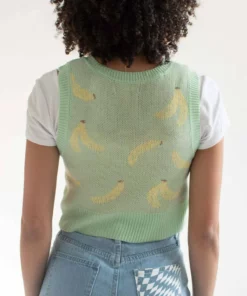 Green Bananas Sweater Vest -US Clothing Shop green bananas sweater vest 6 72049.1666808977