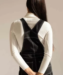 Ivory Ribbed Cropped Turtleneck Sweater -US Clothing Shop ivory ribbed cropped turtleneck sweater 4 95866.1692389362