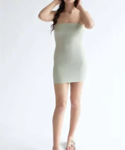 Light Moss Ribbed Cami Dress 5 Light Moss Ribbed Cami Dress -US Clothing Shop light moss ribbed cami dress 1 66526.1666809149