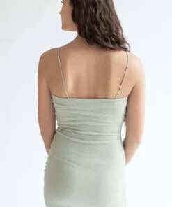 Light Moss Ribbed Cami Dress 7 Light Moss Ribbed Cami Dress -US Clothing Shop light moss ribbed cami dress 4 53130.1666809152