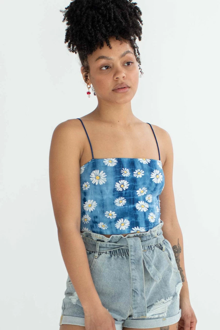 Light Wash Distressed Paper Bag Waist Denim Shorts 3 Light Wash Distressed Paper Bag Waist Denim Shorts - Image 3