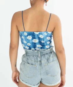 Light Wash Distressed Paper Bag Waist Denim Shorts 9 Light Wash Distressed Paper Bag Waist Denim Shorts -US Clothing Shop light wash distressed paperbag waist denim shorts 5 33105.1666808802