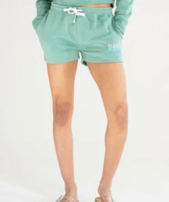 Blessed Sweatshirt & Shorts Set -US Clothing Shop moss blessed set 6 82783.1666805793