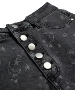 Celestial Denim Shorts -US Clothing Shop new 37 07810.1678986473