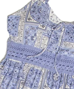 Periwinkle Bandana Patchwork Maxi Dress -US Clothing Shop new stuff 6 42901.1680276420