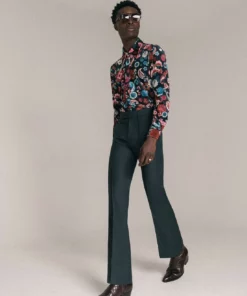 Paisley Psychedelic 60's Velvet Shirt 11 Paisley Psychedelic 60's Velvet Shirt -US Clothing Shop paisleynewpsych