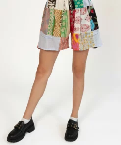 Assorted Patchwork Shorts
