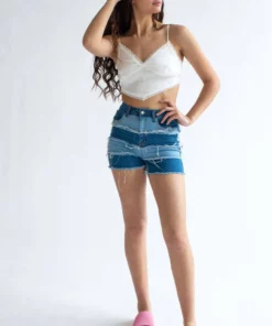 Patchwork Denim Shorts 1 8 Patchwork Denim Shorts 1 -US Clothing Shop patchwork denim shorts 1 31971.1692386846