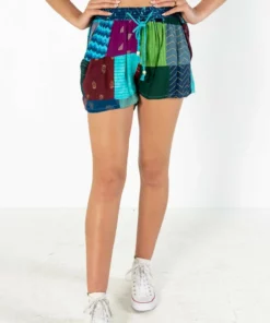Patchwork Shorts -US Clothing Shop patchwork shorts 2 09717.1676390482