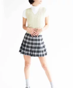 Sage Soft Cable Knit Sweater Vest -US Clothing Shop sage soft cable knit sweater vest 2 42749.1666806894