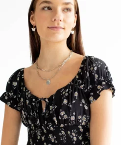 Sunflower Smocked Waist Romper 1 -US Clothing Shop sunflower smocked waist romper 4 1 23698.1666808204