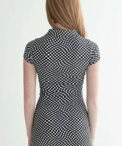 Tripping Checkers Ruched Shirt Dress -US Clothing Shop tripping checkers ruched shirt dress 6 60025.1692308453