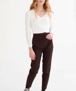 White Cable Knit Cropped Sweater 7 White Cable Knit Cropped Sweater -US Clothing Shop white cable knit cropped sweater 2 69093.1692389538